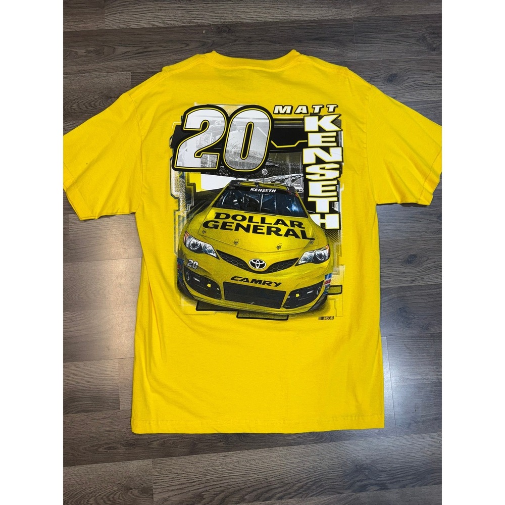 NASCAR Matt Kenseth 20 Joe Gibbs Racing Dollar General T-Shirt Large NWT SKU196